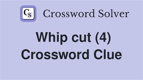 whip mark crossword clue|whip mark 4 crossword.